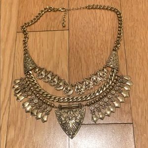 Gold necklace